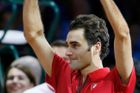 Federer měl po zisku Davis Cupu v očích Slzy a děkoval týmu