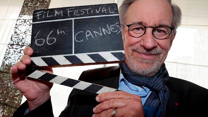 Režisér Steven Spielberg v roce 2013 na festivalu v Cannes.