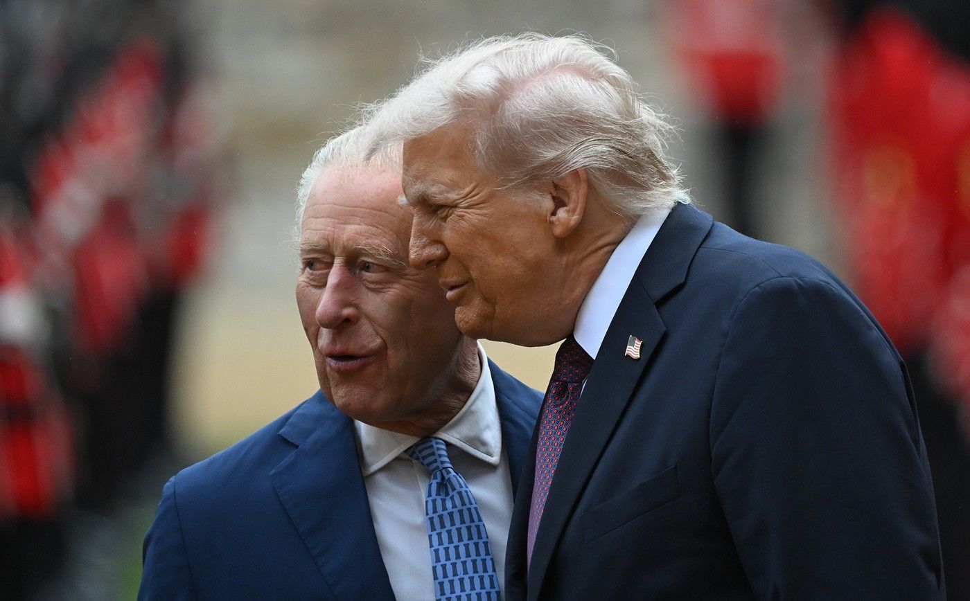 Trump v Británii 5