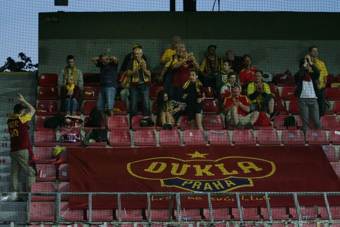 SL, Sparta-Dukla: fanoušci Dukly