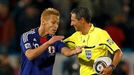 Keisuke Honda v pozitivní rozmluvě