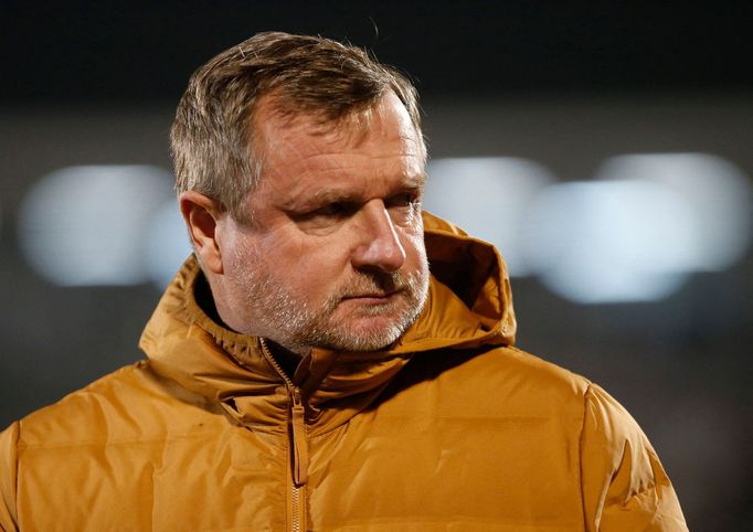 Pavel Vrba před odvetou  2. kola EKL Partizan - Sparta