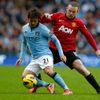 Manchester City - Manchester United: David Silva a Wayne Rooney