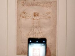 Kresba Vitruviánský muž je pojištěna v přepočtu na 25,6 miliardy korun.