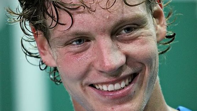 Tomáš Berdych s Rogerem Federerem sice prohrál, přesto věřil, že Česko zvítězí.