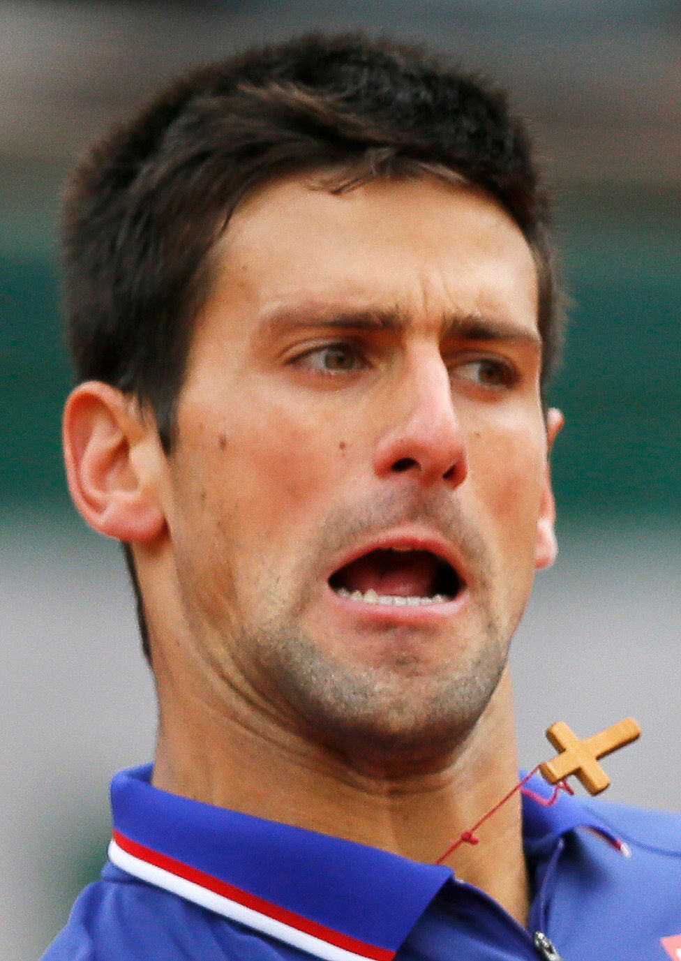 Novak Djokovič na French Open 2013