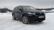 Jako první dorazila Škoda Kodiaq. Šlo o verzi 2.0 TDI o výkonu 110 kW s pohonem všech kol, automatem DSG a třetí řadou sedadel.