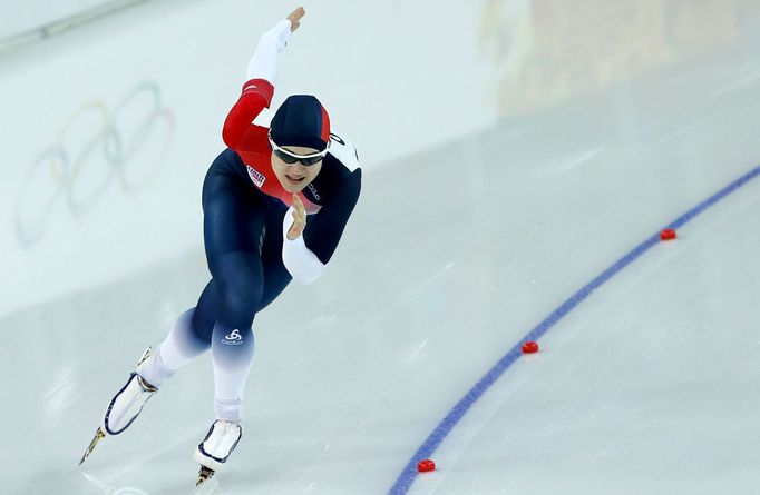 Soči, rychlobruslení 1000 m: Karolína Erbanová