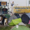 Vyklízení uprchlického tábora v Idomeni