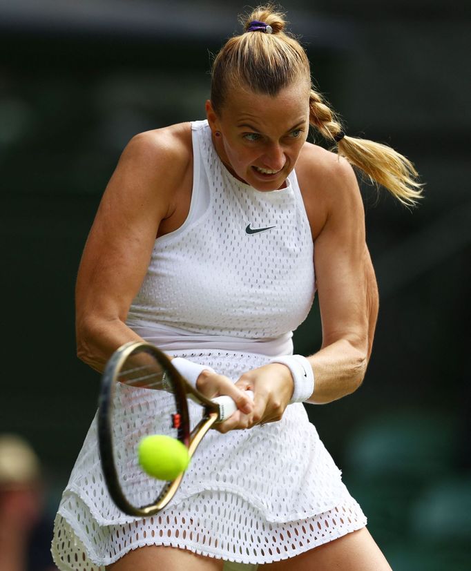 Petra Kvitová v osmifinále Wimbledonu 2023