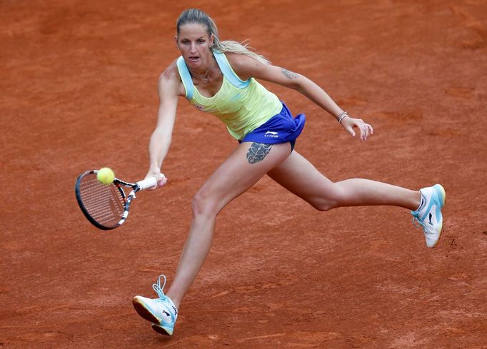 Česká tenistka Karolína Plíšková na French Open