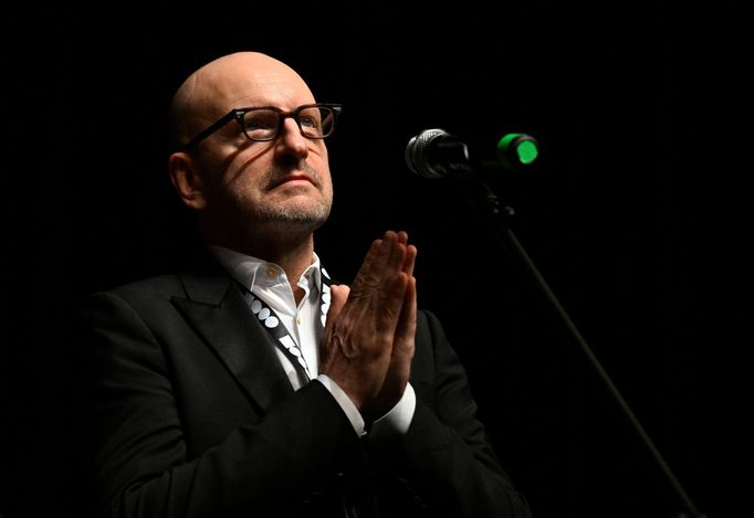 Steven Soderbergh na festivalu v Karlových Varech.