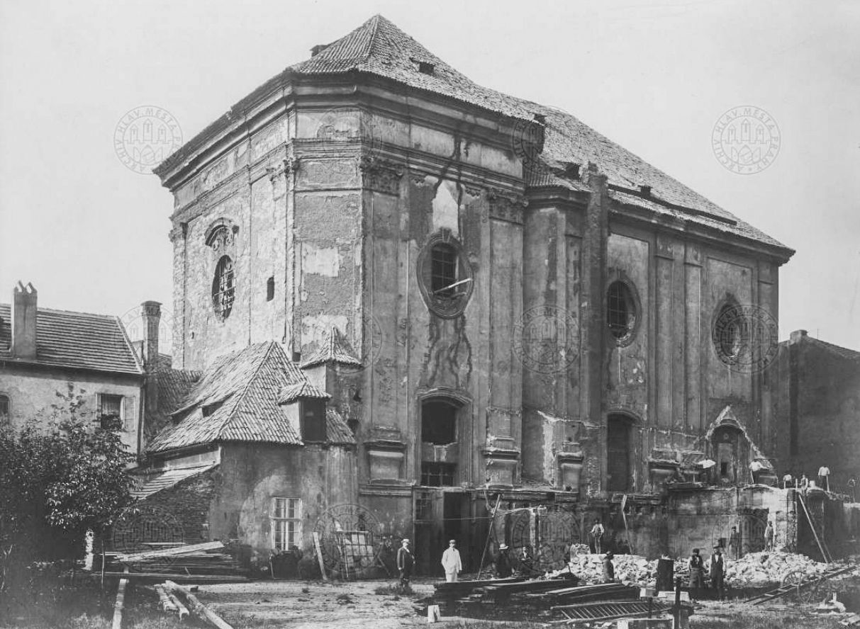 Asanace, demolice, Praha, Staré město, Nové město, Josefov, židovská čtvrť, domácí