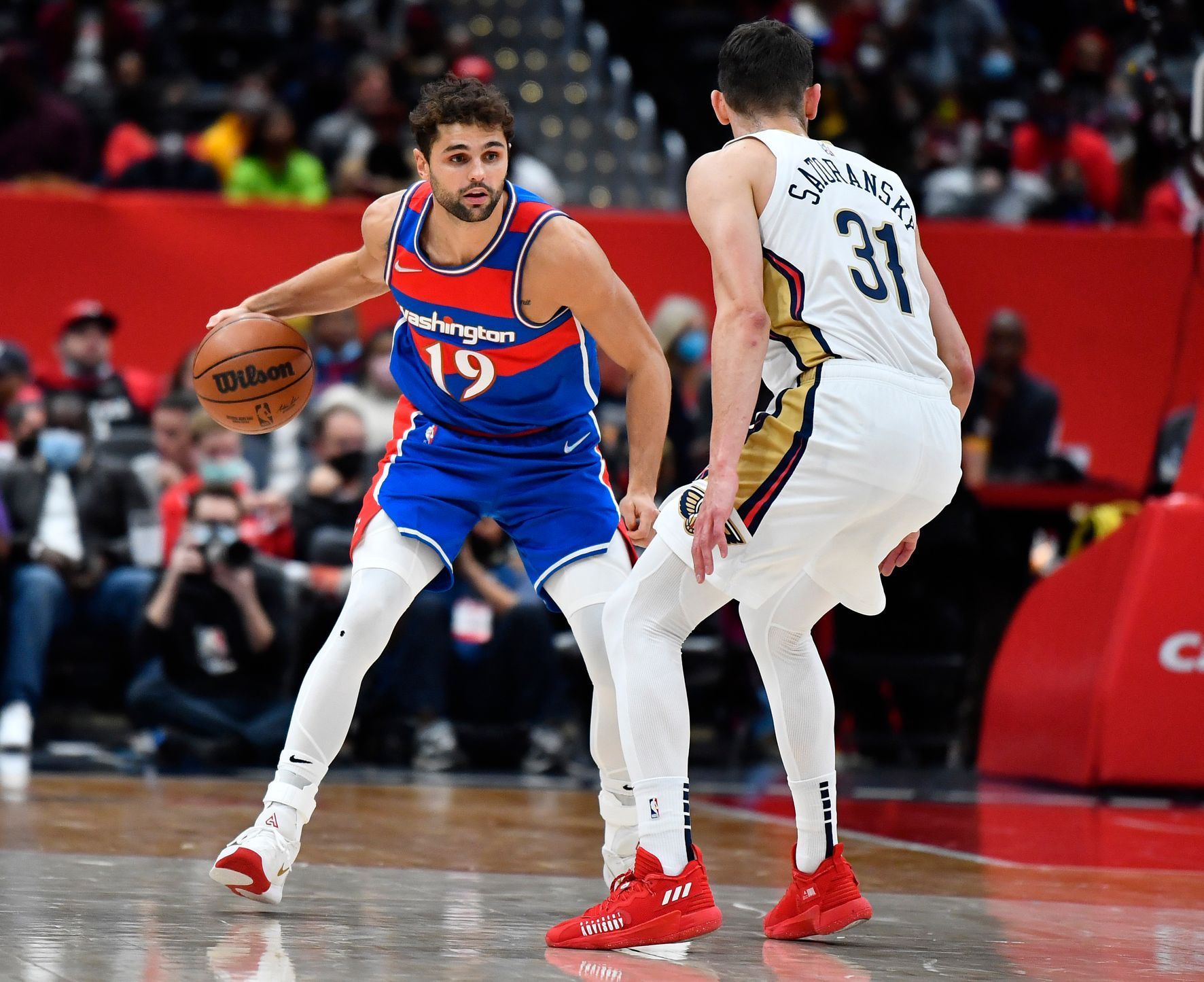 basketbal, NBA 2021/2022, New Orleans Pelicans at Washington Wizards, Tomáš Satoranský