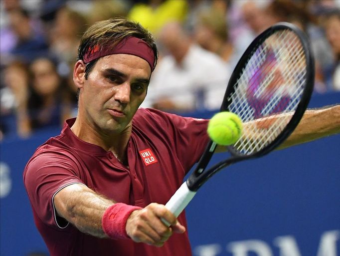 US Open 2018, vedro (Roger Federer)