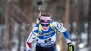 Jessica Jislová ve sprintu SP v Kontiolahti