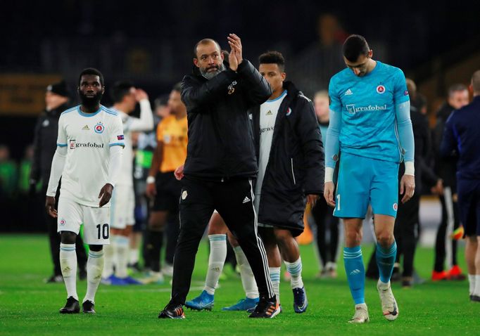 Soccer Football - Europa League - Group L - Wolverhampton Wanderers v Slovan Bratislava - Molineux Stadium, Wolverhampton, Britain - November 7, 2019  Wolverhampton Wande