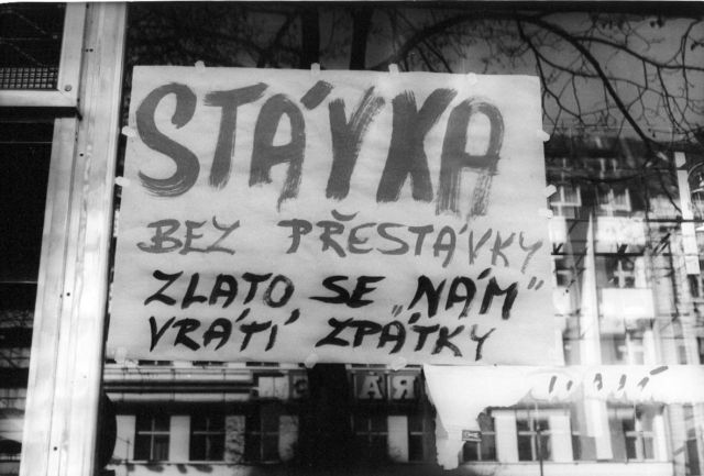 Listopad 1989 stávka