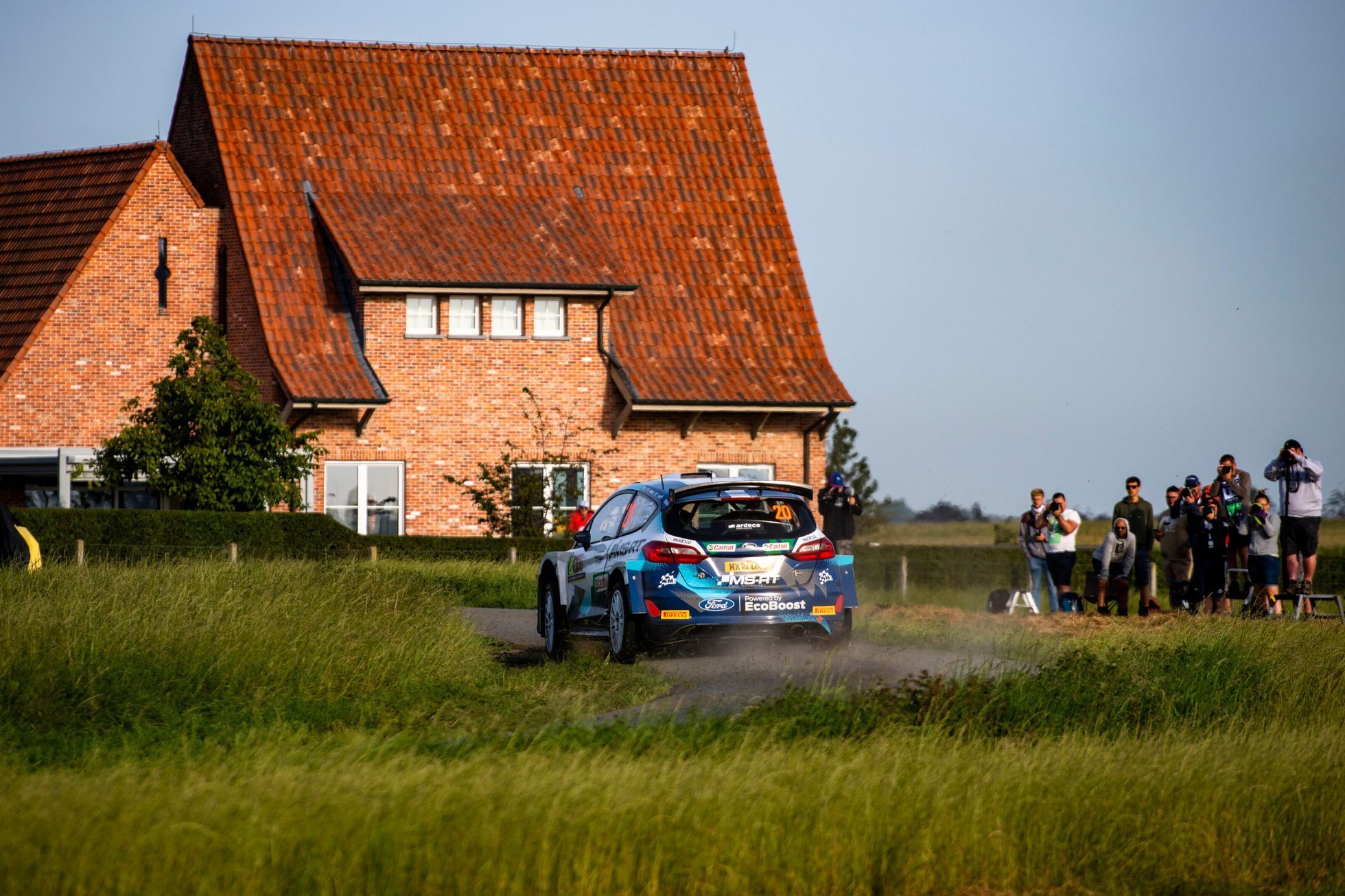 Teemu Suninen, Ford na trati Belgické rallye 2021