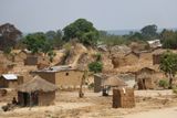 Uprchlická osada Meheba na pomezí Zambie a Konga se rozkládá na obrovském území 720 čtverečních kilometrů.
