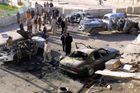 Útočníci se odpálili v autech, v Bagdádu zabili přes 20 lidí