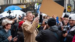 Národní třída, 17. listopad, Praha, státní svátek