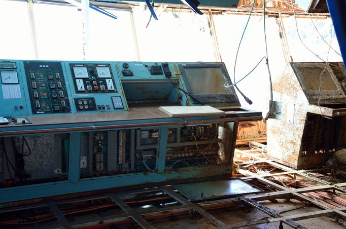 An area inside the Costa Concordia cruise liner at Giglio Island is seen in this handout picture taken on February 27, 2014 by the Italian Carabinieri