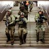 Německo, Berlín, metro vojenské cvičení, Rusko, Bundeswehr