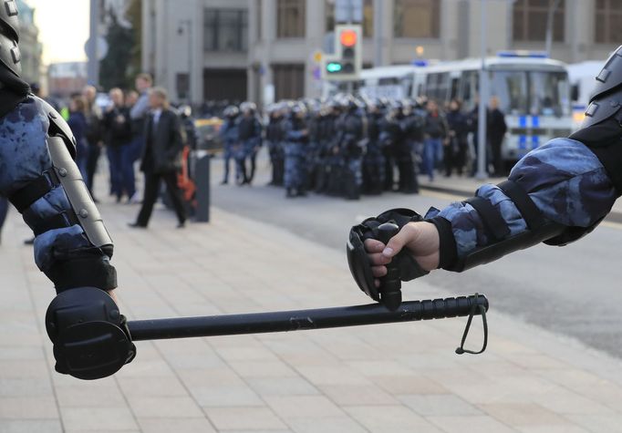 Demonstrace v Moskvě 10. srpna 2019