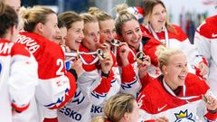 Bronzová radost českých hokejistek na MS 2022
