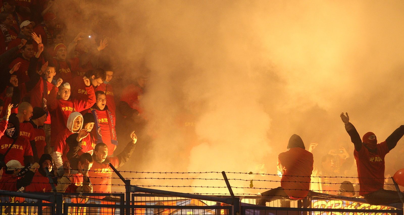 Baník - Sparta: Fanoušci Sparty