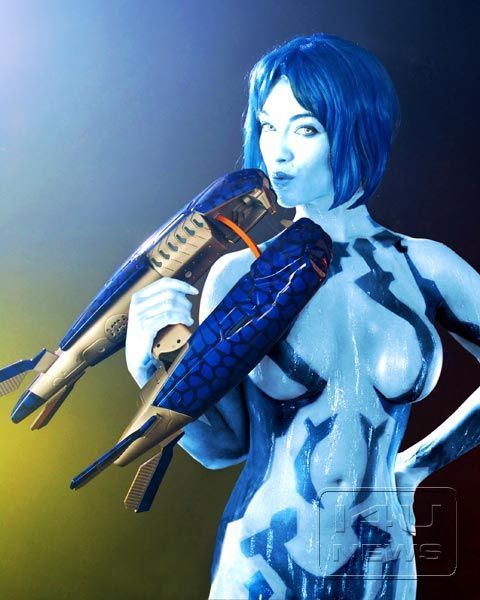 Francesca jako Cortana