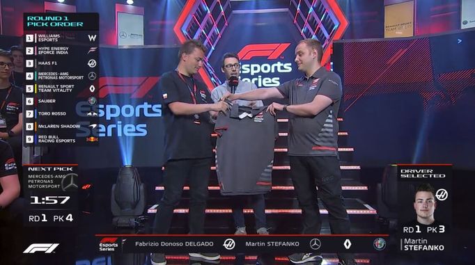 F1 Esport Series; Martin Štefanko