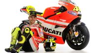 Valentino Rossi a jeho Ducati GP 2011.