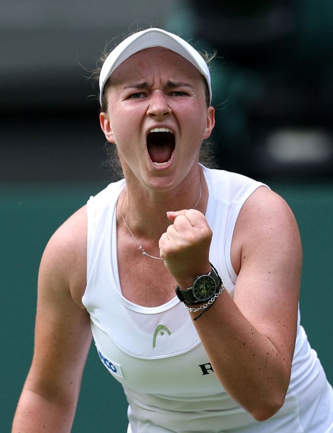 Barbora Krejčíková, Wimbledon 2025