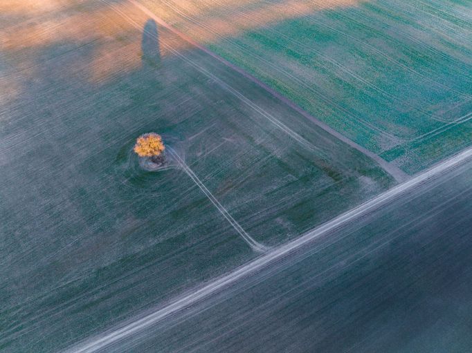 Moravské Slovácko, jižní Morava, fotografie z dronu, fotograf Radek Severa