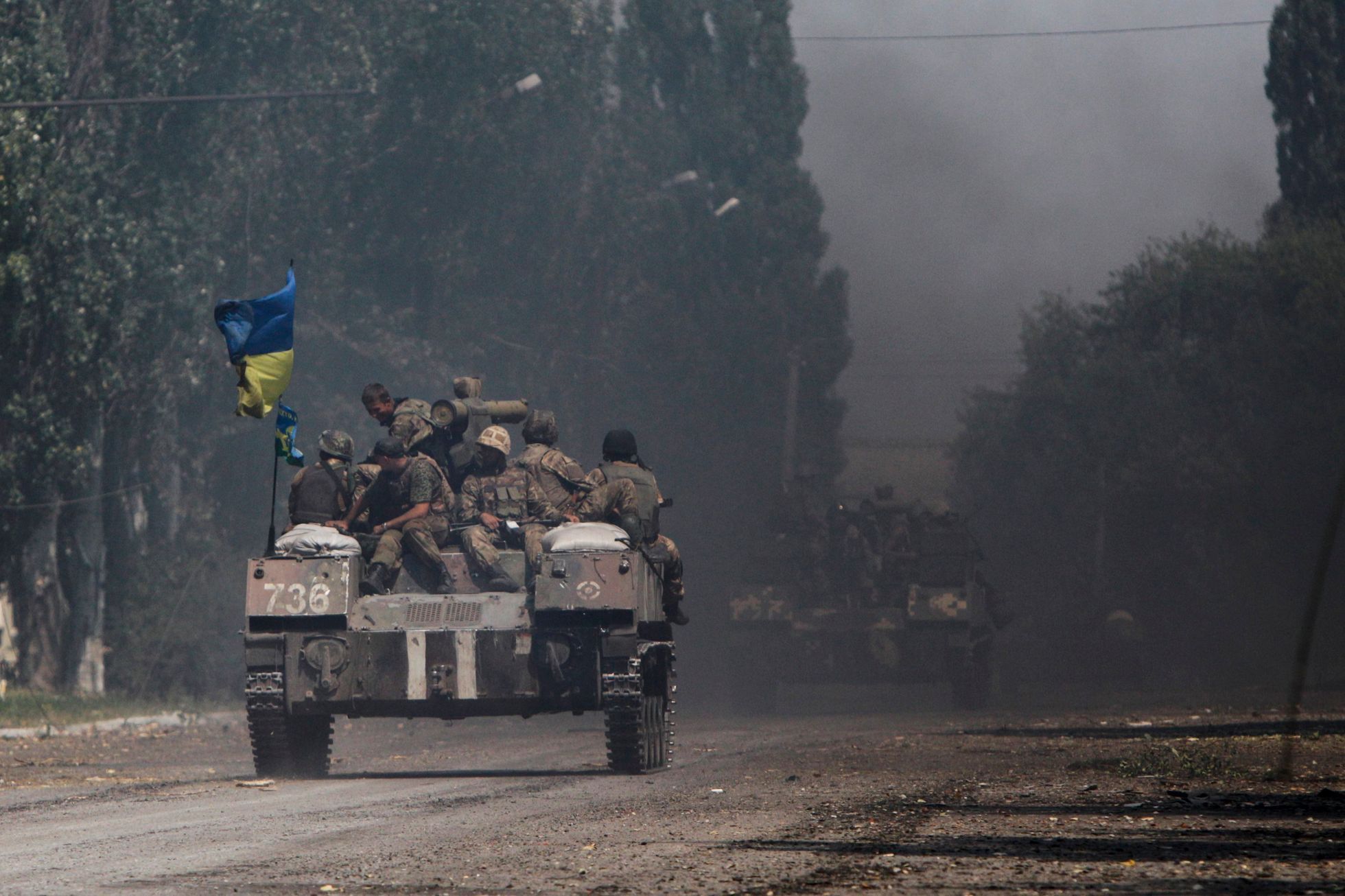 Vuhlehirsk – ukrajina  - rusko – separatisté – boj – válka