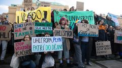 Stávka studentů vysokých škol za klima