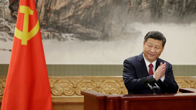 Generální tajemník Čínské komunistické strany Si Ťin-pching.