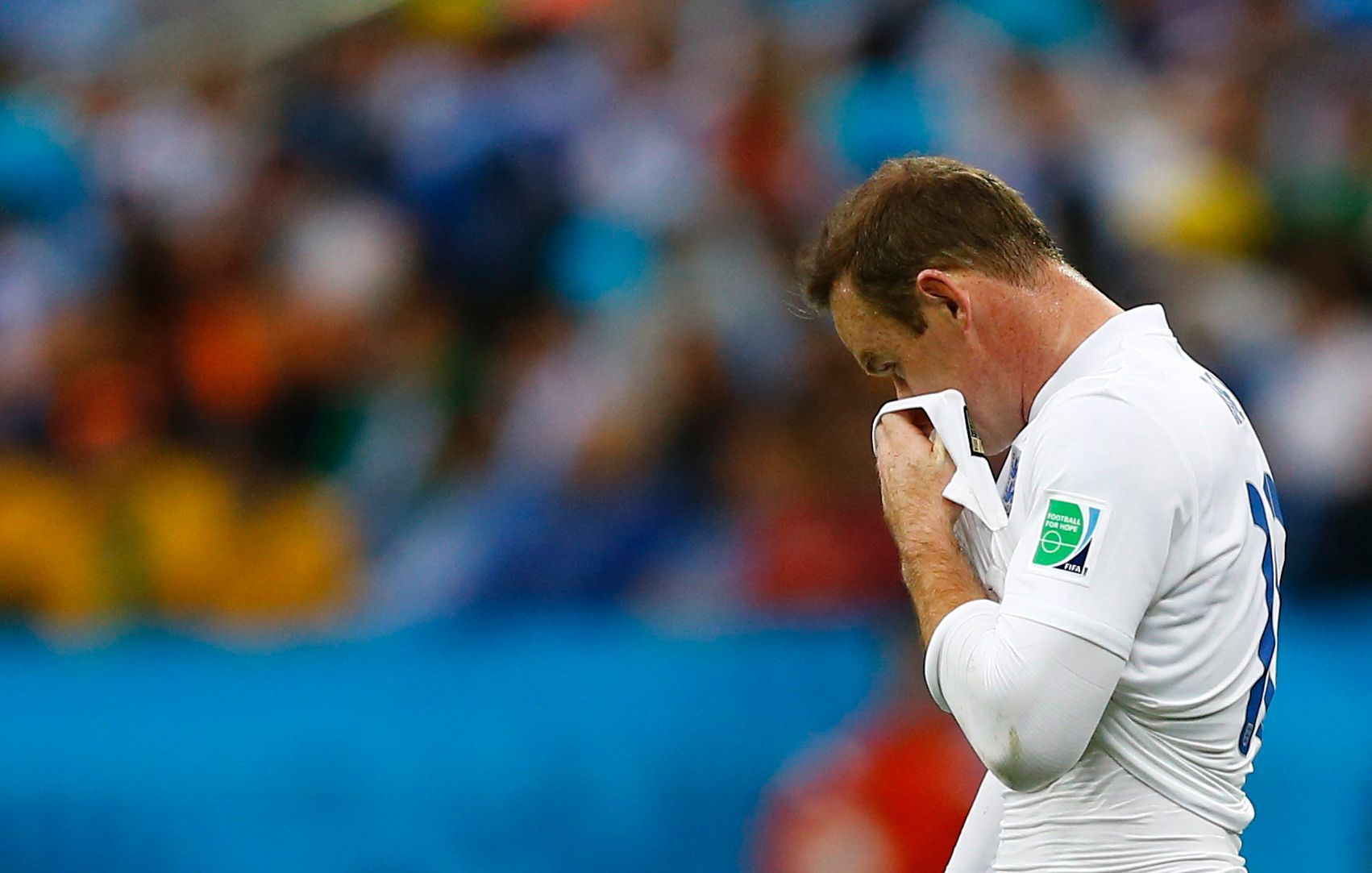 MS 2014, Anglie - Uruguay: Wayne Rooney