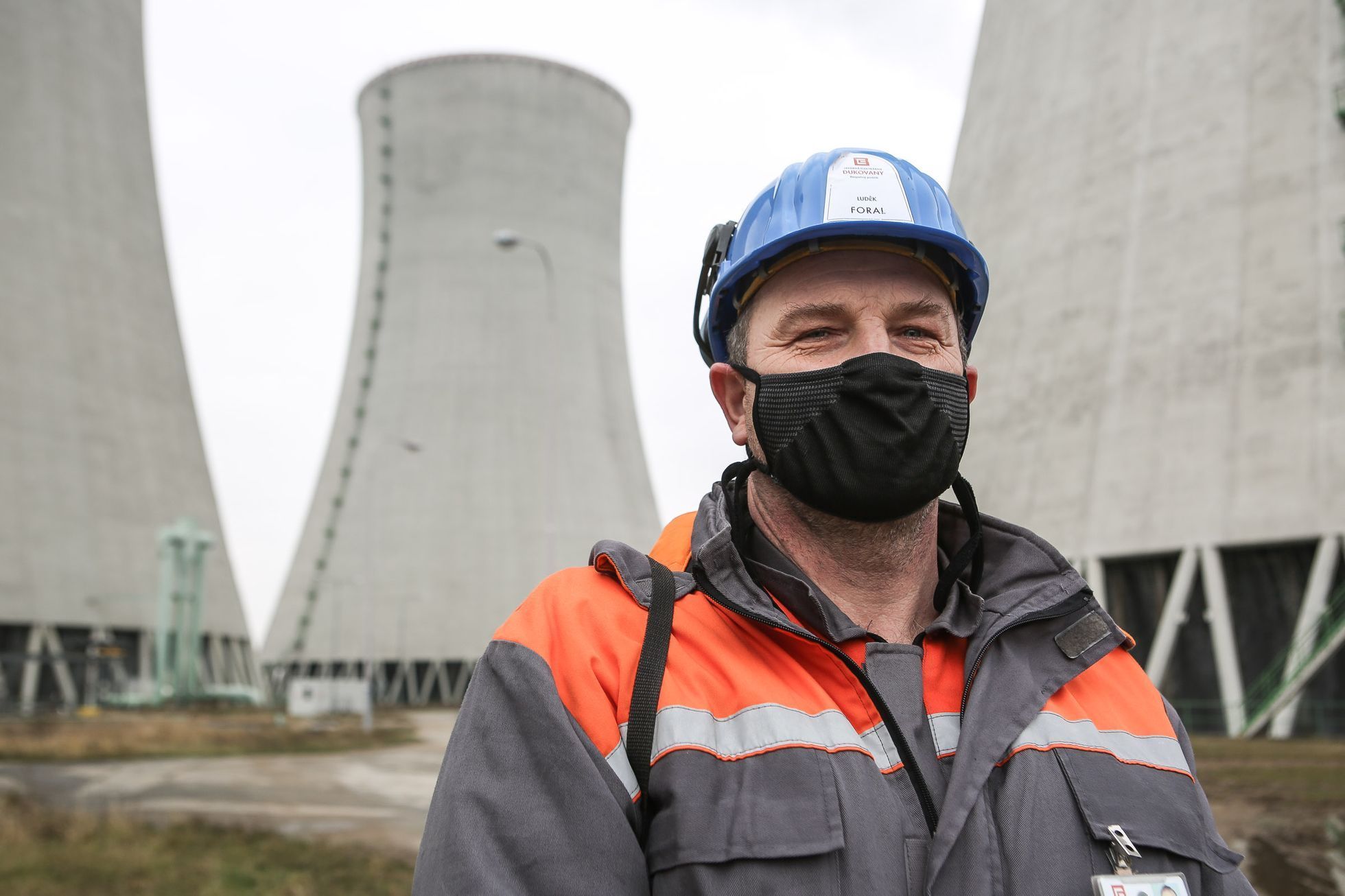 ČEZ Jaderná elektrárna Dukovany, pandemie, práce, energetika, bezpečnost, koronavir