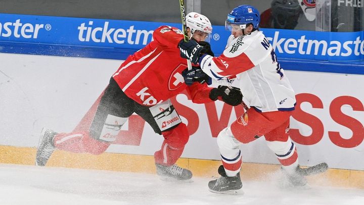 Hokejisté i podruhé na Švýcarských hrách uspěli, porazili Švýcary 2:1; Zdroj foto: ČTK