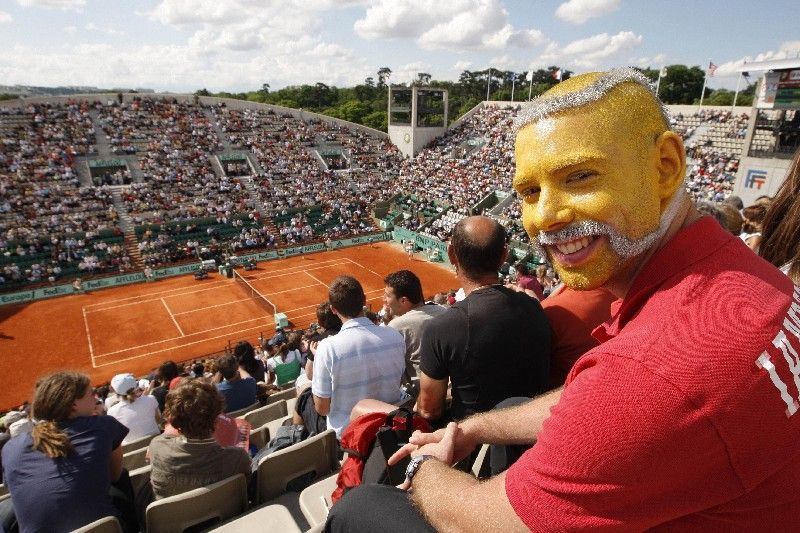 French Open, Roland Garros, fanoušek