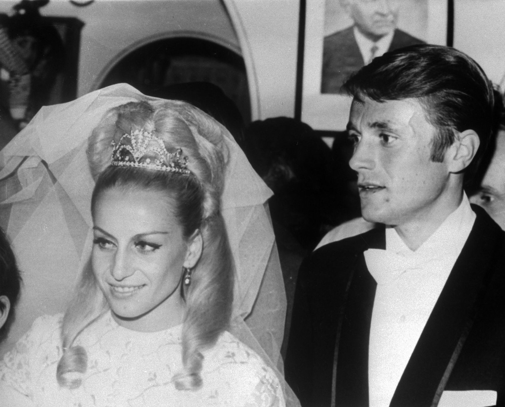 Věra Čáslavská a Josef Odložil svatba 1968