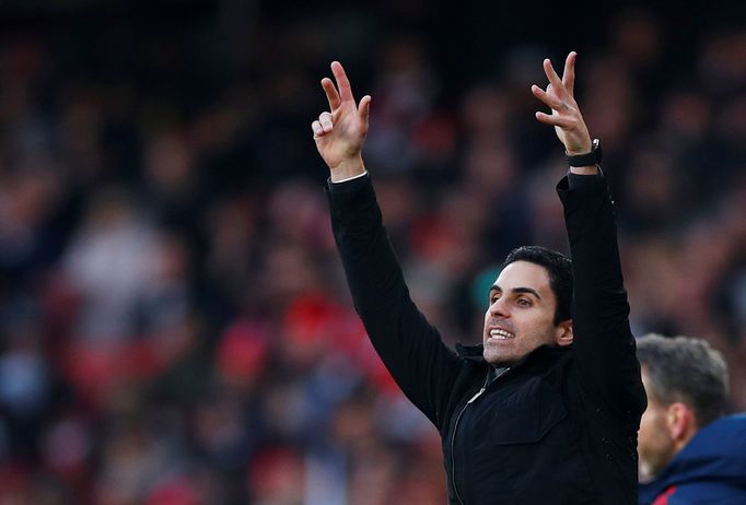 Soccer Football - Premier League - Arsenal v Chelsea - Emirates Stadium, London, Britain - December 29, 2019 Arsenal manager Mikel Arteta REUTERS/Eddie Keogh  EDITORIAL U