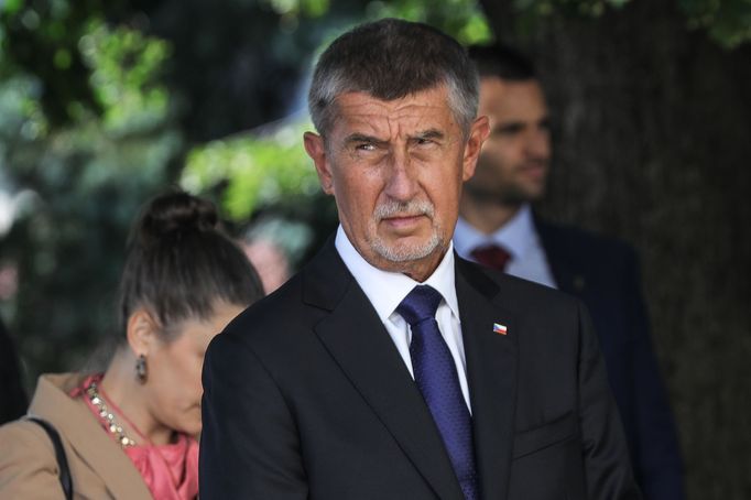 Amerického ministra zahraničí Mikea Pompea přijal po poledni premiér Andrej Babiš v Kramářově vile.