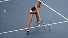 Karolína Plíšková ve finále US Open 2016 s Angelique Kerberoovu.