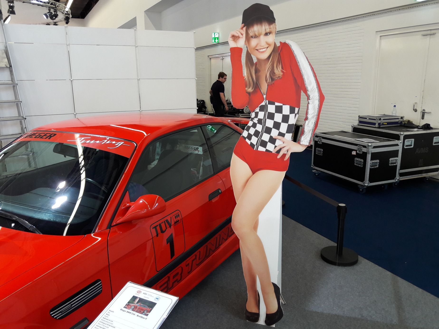 Auta a holky IAA Frankfurt 2017