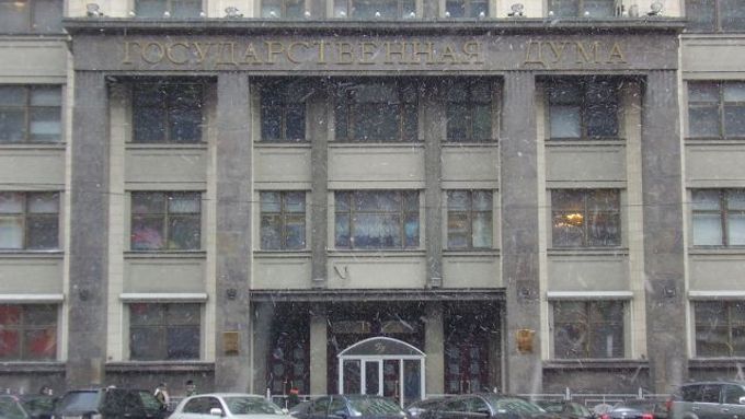 Budova ruské Státní dumy.