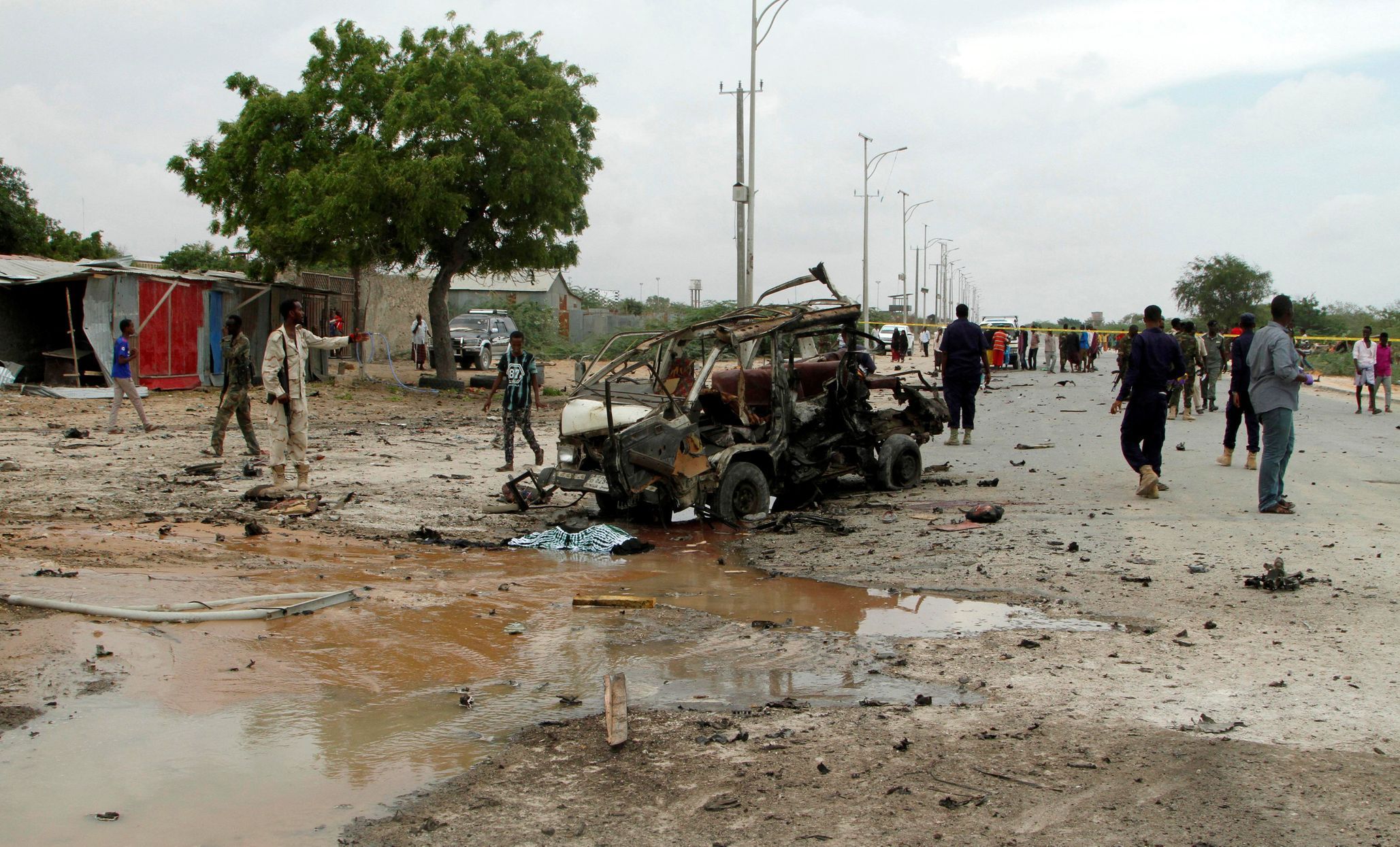 Výbuch v Mogadišu